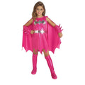 Pink-Silber - Front - Batman - Kostüm ‘” ’"Batgirl"“ - Kinder