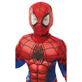 Rot-Blau-Schwarz - Side - Spider-Man - "Deluxe" Kostüm - Jungen