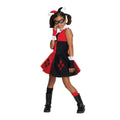 Rot-Schwarz - Front - Harley Quinn - Kostüm - Kinder