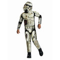 Weiß-Schwarz - Front - Star Wars - Kostüm ‘” ’Death Trooper“ - Kinder