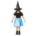 Blau-Schwarz - Back - Bristol Novelty - "Moonlight Witch" Kostüm - Kinder