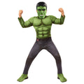 Grün-Schwarz - Front - Hulk - "Deluxe" Kostüm - Jungen