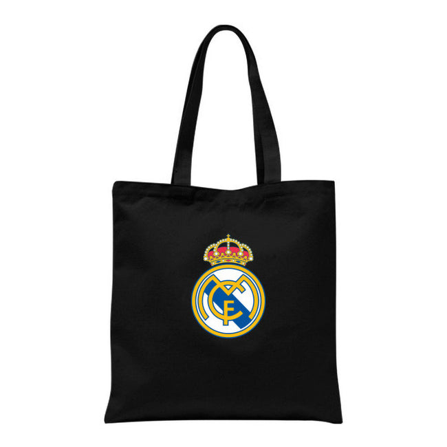 Schwarz - Back - Real Madrid CF Einkaufstasche