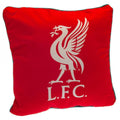 Rot - Front - Liverpool FC - Wappen - Quadratisches Kissen