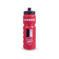 Rot-Weiß-Schwarz - Back - Arsenal FC - Wasserflasche "Gunners", Kunststoff