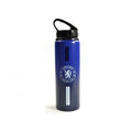 Königsblau-Schwarz - Back - Chelsea FC - Wasserflasche, mit Farbverlauf, Aluminium