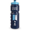 Marineblau-Weiß-Himmelblau - Front - Tottenham Hotspur FC - Wasserflasche "To Dare Is To Do", Kunststoff