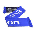 Blau-Weiß-Marineblau - Side - Everton FC Fußball Nero Strick Schal