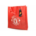 Rot-Weiß - Front - Manchester United FC Offizielle Mehrweg Tasche mit Wappen