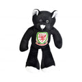 Schwarz-Weiß - Back - Wales Fußball Mini Bär