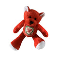 Rot-Weiß - Back - Wales Fußball Mini Bär