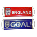 Rot-Blau - Front - England Official Fanbana Fußball - Banner