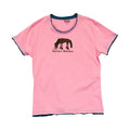 Pink - Front - LazyOne Damen Pasture Bedtime PJ T-Shirt