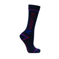 Marineblau-Rot-Blau - Side - Hy Socken für Erwachsene, 3 Paar