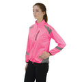 Fluoreszierendes Pink - Front - HyVIZ - Jacke für Kinder