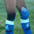 Kobaltblau-Marineblau - Back - Little Knight - "Farm Collection" Socken für Kinder (3er-Pack)