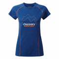 Tief Blau - Front - Craghoppers Damen Discovery Adventures leichtes Kurzarm T-Shirt