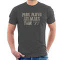 Schwarz - Back - Pink Floyd Unisex Animals 77 Tour Logo Design T-Shirt