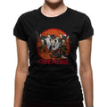 Schwarz - Back - Gremlins - "Retro Group" T-Shirt für Damen