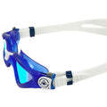 Blau-Weiß - Pack Shot - Aquasphere - "Kayenne" Verspiegelt Brille für Herren-Damen Unisex