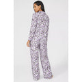 Violett - Back - Debenhams - Schlafanzug mit langer Hose für Damen