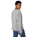 Grau meliert - Back - Principles - Pullover für Damen
