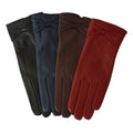 Schwarz - Back - Eastern Counties Leather Damen Raff-Schleife Handschuhe