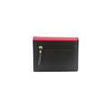 Schwarz-Pink - Side - Eastern Counties Leather - "Amelie" Umschlag Brieftasche für Damen