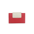 Pink-Stein - Front - Eastern Counties Leather - "Christine" Kontrast Brieftasche für Damen