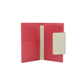 Pink-Stein - Back - Eastern Counties Leather - "Christine" Kontrast Brieftasche für Damen