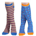Blau - Front - Aubrion - Socken für Kinder (2er-Pack)