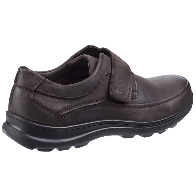 Braun - Lifestyle - Fleet & Foster Herren Hurghada Leder Schuhe