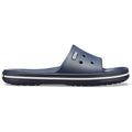 Marineblau-Weiß - Back - Crocs Damen Crocband III Slide Slip On Sandale