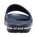 Marineblau-Weiß - Side - Crocs Damen Crocband III Slide Slip On Sandale