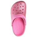 Helles Pink - Pack Shot - Crocs - Kinder Clogs "Classic", Glitzer