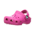 Pink - Front - Crocs - Kinder Clogs "Classic", Glitzer