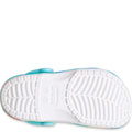 Blau-Weiß-Pink - Side - Crocs - Kinder Clogs "Classic Solarized"
