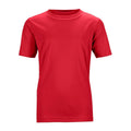 Rot - Front - James and Nicholson Junior Active Tee