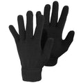 Schwarz - Front - Damen Winter Magic Handschuhe