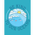 Blau - Side - Grindstore Tragetasche Be Kind To Our Oceans