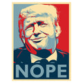 Weiß - Side - Grindstore - "Donald Trump Nope" T-Shirt für Herren