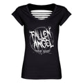 Schwarz - Front - Grindstore - "Fallen Angel" T-Shirt für Damen
