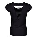 Schwarz - Back - Grindstore - "Black Cat Club" T-Shirt für Damen
