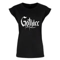 Schwarz - Front - Grindstore - "Gothicc" T-Shirt für Damen
