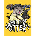Gelb - Side - Grindstore - "Grand Theft Otter" T-Shirt für Herren