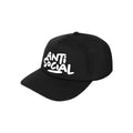 Schwarz - Front - Grindstore - "Anti Social" Baseball-Mütze