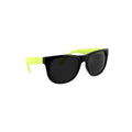 Gelb - Front - Grindstore Sonnenbrille mit Rauchglaslinsen, matt