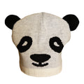 Panda - Side - FLOSO Kinder Tier Design Winter Beanie Mütze (Tiger, Panda, Bär, Hund)
