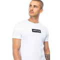 Weiß - Back - Hype Herren Frottee-T-Shirt