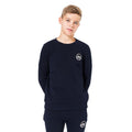 Marineblau - Front - Hype Jungen Sweatshirt mit Rundhalsausschnitt